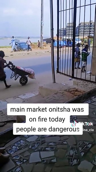 Main Market Onitsha Fire Incident Details