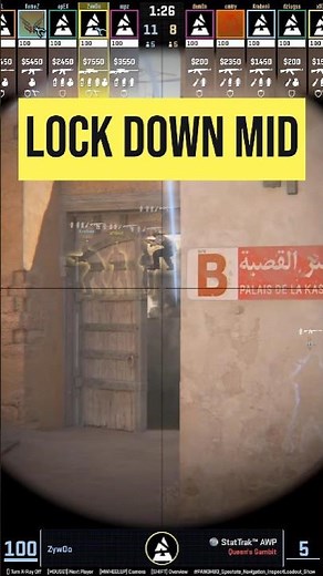 The Dust2 Mid Setup Pro Teams Are Using in CS2