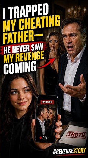 I Trapped My Cheating Father—He Never Saw My Revenge Coming #RevengeStory