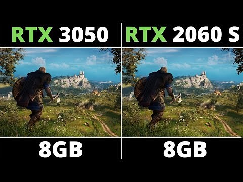 RTX 3050 VS RTX 2060 SUPER - BENCHMARK TEST IN 10 GAMES