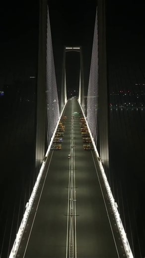 Aerial view of Shenzhen-Zhongshan link, a core transportation hub project in the Guangdong-Hong Kong-Macao Greater Bay Area | Xinhua Culture&Travel