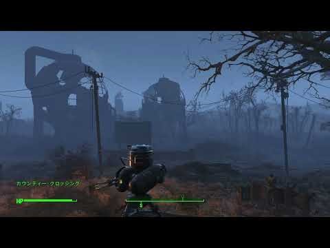 【Fallout4】Settlement Attacks - County Crossing（拠点防衛 カウンティー・クロッシング）＜PC版 英語音声 日本語字幕＞