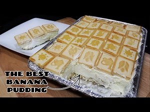 Easy No Bake Banana Pudding | DESSERT RECIPES | QUICK & EASY