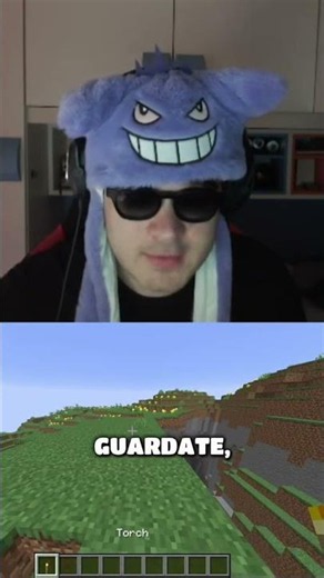 Come piazzare una torcia (difficilissimo) #gaming #viral #minecraft #minecraftmemes #brainrot