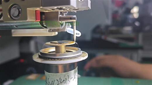 Dewar-cooled focal plane detector, Semi-automatic platinum-iridium wire ball bonding, BBOS mode. System in Package (SlP) / Primarily used in industries such as integrated circuit packaging, optical communication, microwave, and laser. | Minder-Hightech