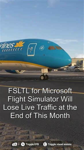 FSLTL for Microsoft Flight Simulator Will Lose Live Traffic at the End of This Month #FlightSimNews