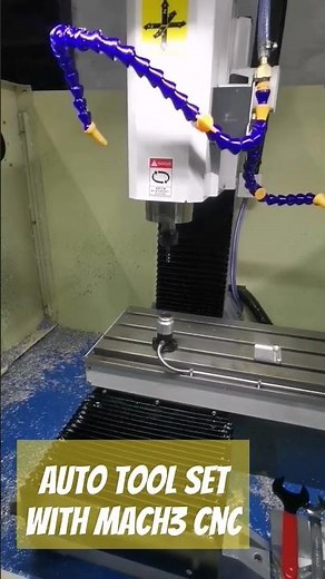 Auto Tool Set With Mach3​ CNC