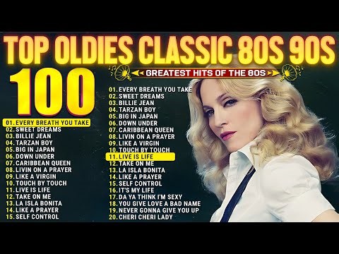 Greatest Hits 80s and 90s in English - Classic Music of the 80s in English Music of the 80s and 90s