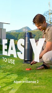 Yardcare Made Easy.😆 The Aiper Irrisense 2 simplifies garden irrigation with an all-in-one system that’s easy to install, easy to use, and designed to handle your lawns every watering need... without the usual stress. #Aiper #IrriSense2 #SmartIrrigation #SmartIrrigationSystem #SmartSprinker | Aiper