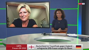 DFB: Kommentatorin Claudia Neumann vor dem EM-Finale