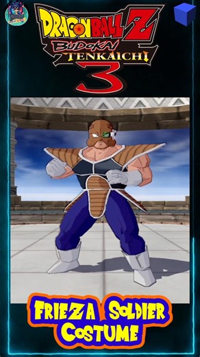 Frieza Soldier Costume (Dragon Ball Z Budokai Tenkaichi3) #dragonballz #budokaitenkaichi3 #aethersx2