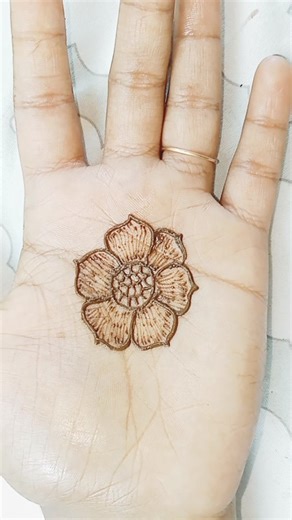 unique flower mehandi design #shorts#shorts feed