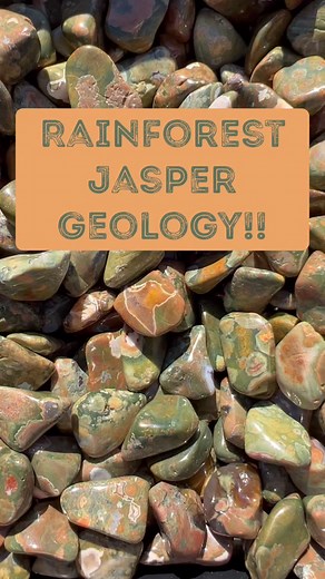 Geology of Rainforest Jasper: Formation and Characteristics