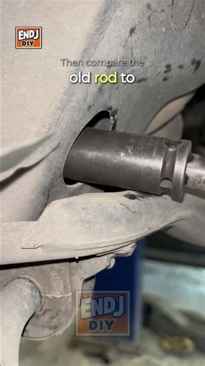 Alignment Adjustment Rod Repair ⚙️ #endjdiy #carfix #alignment #rod #adjustment