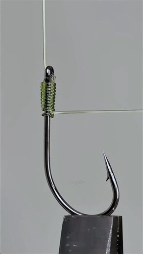 How To Tie The Thread To A Fishing Hook? #shorts