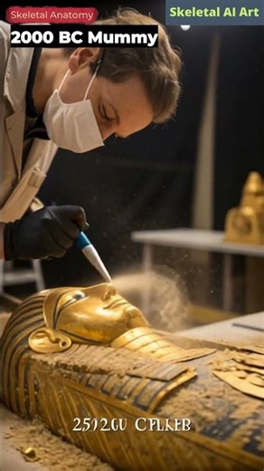 Mummy Animations | Skeletal AI Art | 01