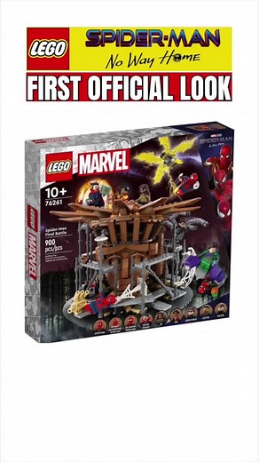 LEGO Spider-Man No Way Home Final Battle REVEALED! #lego #legomarvel #legospiderman