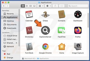 ExplorerServer Adware (Mac)