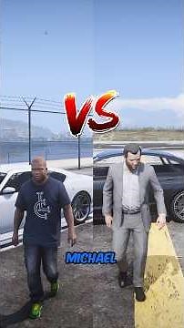 Franklin Vs Michael In GTA 5🤯 #shorts #gta