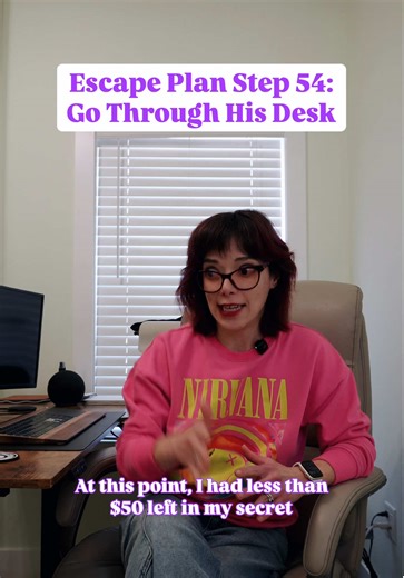 FACT: Abusive partners are lying partners. Which means, VERIFY what they say when you can, especially as it pertains to your finances. Going straight to the source can give you some much needed peace of mind. My biggest problem at this point was that my credit was still frozen, and I didn’t have any of the login information needed to unfreeze it. But I had a plan for how to trick my ex into giving me the information I needed. Follow along for the next step in Escalation Week. #escapeplan #leavin