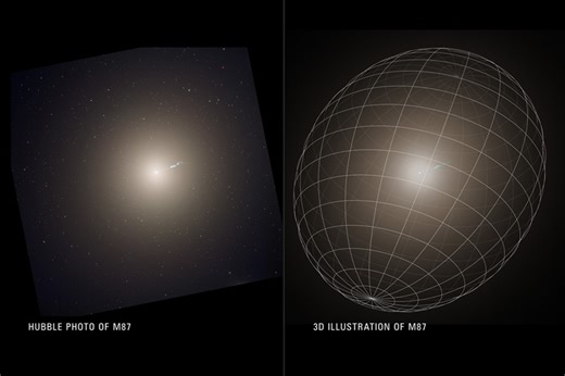 M87 in 3D: New View of Galaxy Helps Pin Down Mass of the Black Hole at its Core | Research UC Berkeley