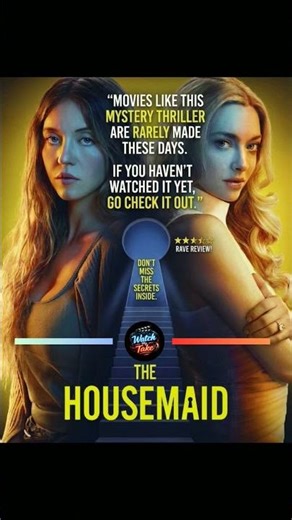 The Housemaid Movie Review | Sydney Sweeney, Amanda Seyfried | #thehousemaid #short #sydneysweeney
