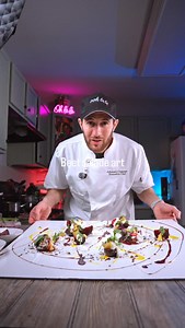 Beet & Goat Cheese Salad 🥗✨ Roasted beets, arugula, beet crumble, goat cheese crumble, whipped goat cheese, fresh orange segments, bright citrus sauce, and a glossy beet glaze. Color, texture, and pure flavor — simple but elevated. #BeetSalad #GoatCheese #ChefAthmane #art #fyp | Athmane Ouamara