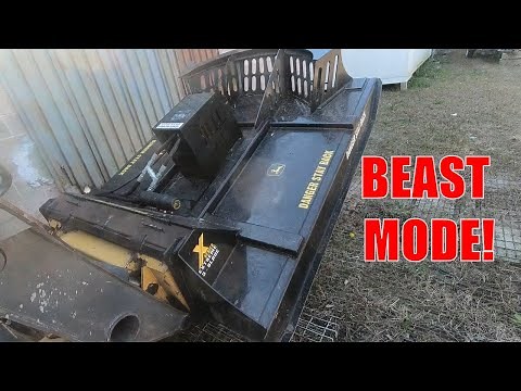 MTL Attachments XCT 7 skid steer brush cutter & root grapple review