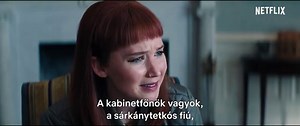 Új klip érkezett a Ne nézz fel!-hez, amelyben Leonardo DiCapriónak 60 másodperce van izzadva–dadogva meggyőzni a vezetőket a világvége veszélyéről