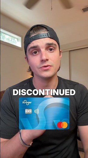 RIP Kroger Rewards Mastercard 🪦