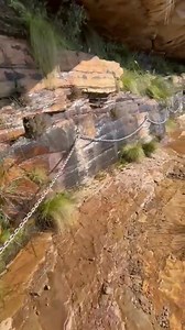 A chain has been installed along the Tafelberg contour footpath to enhance safety on the mountain. Park users, including tourists, have expressed positive reviews and this area is known for its beautiful waterfalls. #SANParks #LiveYourWild #TableMountainNationalPark | SANParks - Table Mountain National Park