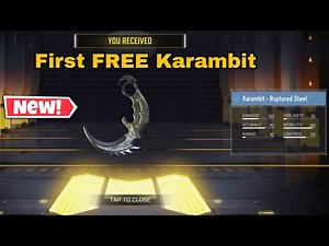 How to Get FREE Karambit in COD Mobile | How to equip karambit in cod mobile