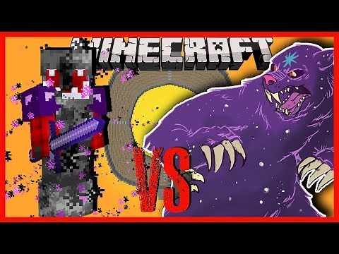 Minecraft - ADMINIUM ARMOR FROM THE TITANS MOD VS THE MYTHICAL CREATURES (SPIKEZILLA & URSA MAJOR)