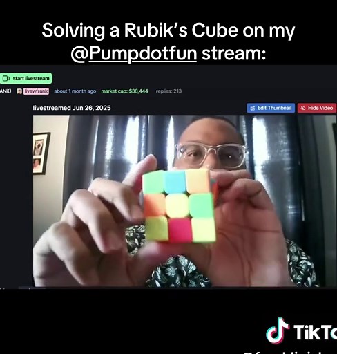 Mastering Rubik's Cube Techniques on Livestream