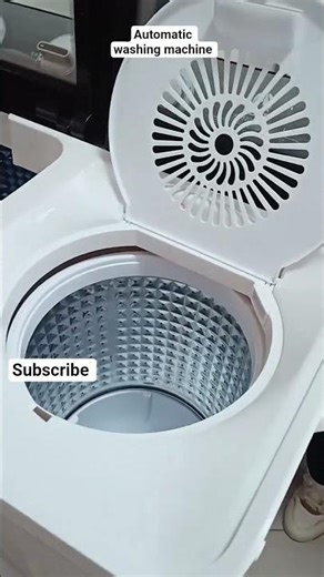 part239.Double Tub Semi-Automatic Washer Powerful Cleaning & Easy Water Use Perfect for Home Laundry