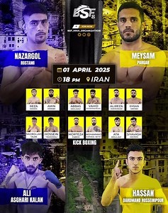 Seyed Ehsan Vafaei vs. Alireza Khoshnam, Best Super Fighter 8 | MMA Bout | Tapology