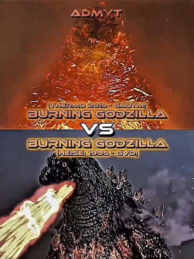 Thermonuclear Godzilla VS Heisei Burning Godzilla