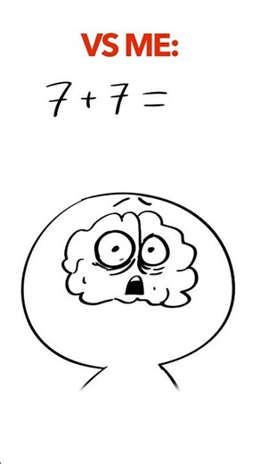 Normal Math 😅 (Animation Meme) Anim: Mansurella #shorts