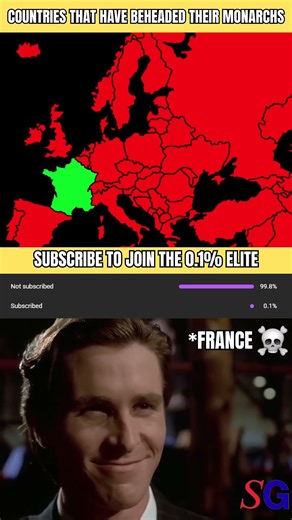 Which Countries Executed Their Monarchs #shorts
