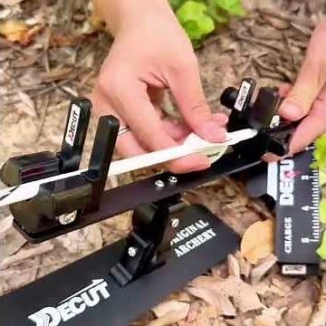DECUT Advanced Feathering Clamp - Your Archery Helper #archery #outdoors #diy #ameyxgs #arrow