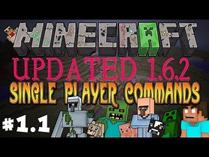 How To Install Single Player Commands & World Edit - Minecraft 1.6.2 - tutorial