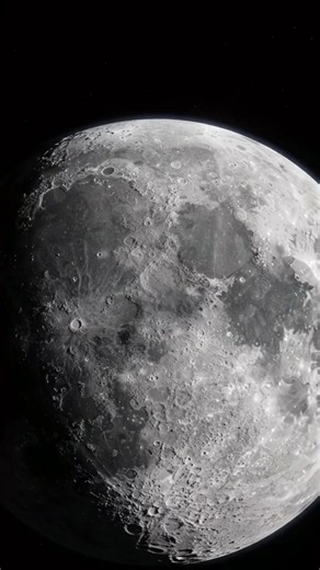 Inside the Moon’s Surface 🌕 | The Most Detailed Lunar Landscape | #shorts #space #moon #nasa #foryou
