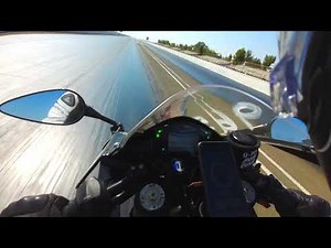 Fastest Stock Electric Motorcycle 1/4 mile drag strip run - 2021 Energica Ego+