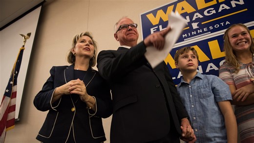 Who is Gwen Walz? Meet Minnesota's first lady and wife of Harris' VP pick Tim Walz