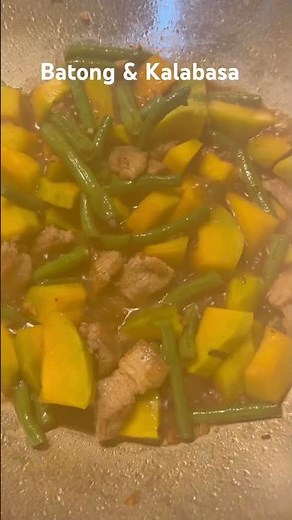 Adobong Batong ug Kalabasa | Simple Lutong Bahay Recipe 🥘🎃 #saladmaster