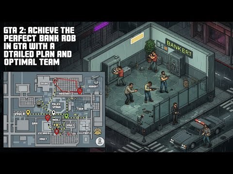 ACHIEVE THE PERFECT BANK ROB IN GTA WITH A DETAILED PLAN AND OPTIMAL TEAM.