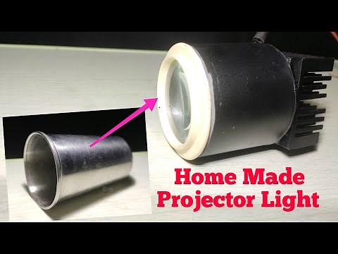 How To Make LED Projector Light At home.
