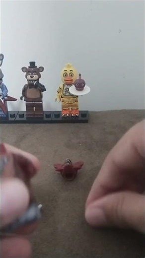 Lego Foxy Unofficial Lego Minifigure #fnaf #fivenightsatfreddys #fivenightsatfreddy #foxy