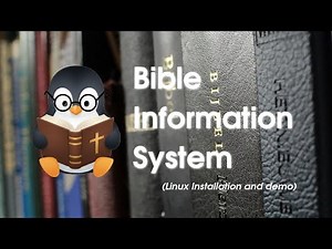 Free Bible Software - Bible Information System for Linux (BIS 3.1β)
