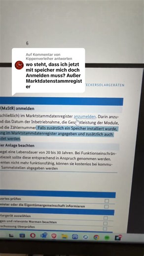 Balkonkraftwerk Speicher muss beim Netzbetreiber angemeldet werden